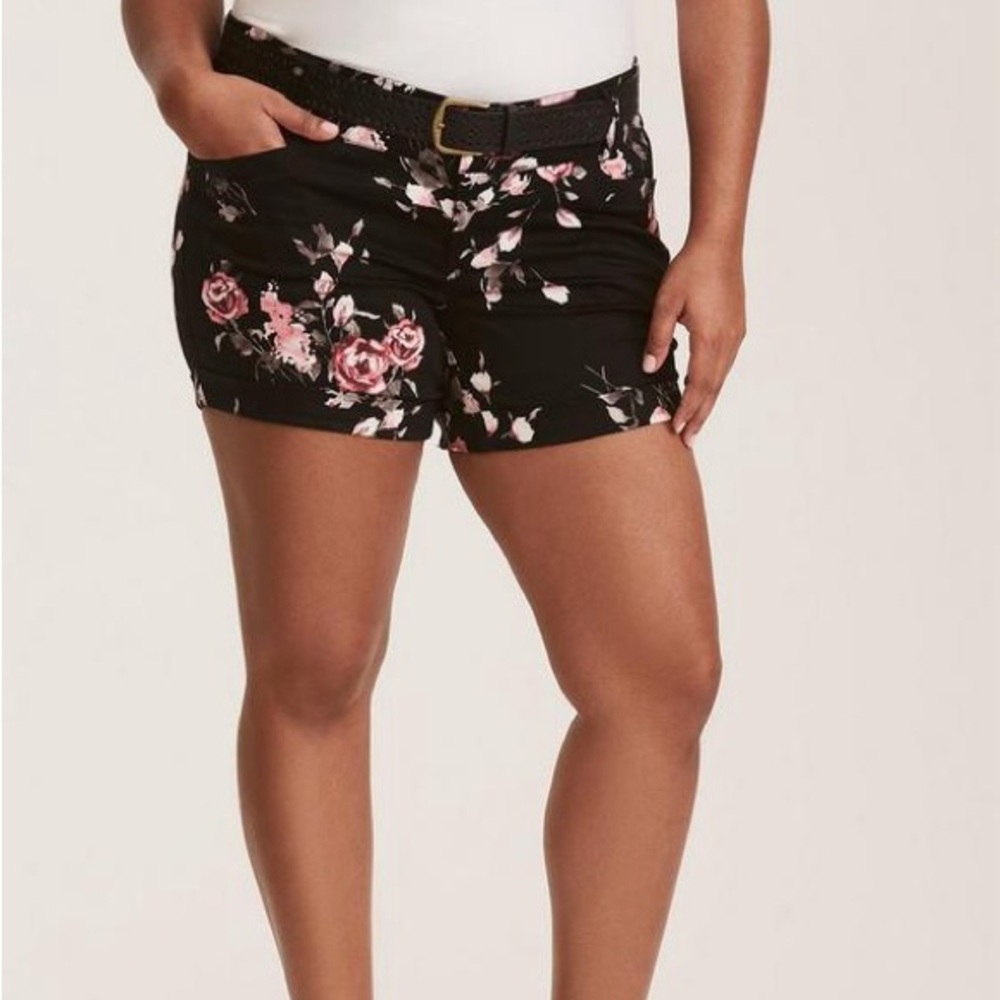Torrid Sateen 5” Seam Shorts